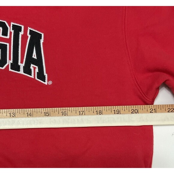 University of Georgia Youth Large Hoodie UGA Bulldogs Football YL Sweatshirt - Picture 4 of 7